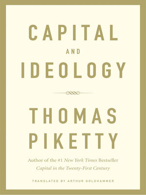cover image of Capital and Ideology